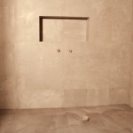 beton w łazience, łazienka beton, płyty betonowe, płytki betonowe